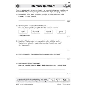Year 6 Reading SAT Buster Stretch Poetry Look Inside Image 3