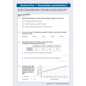 Year 7 Maths Targeted Workbook (Ages 11-12) Look Inside Image 2