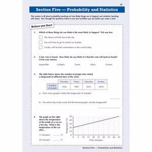 Year 7 Maths Workbook Pack (Ages 11-12) Look Inside Image 2