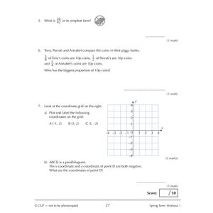 Year 7 Maths Workbook Pack (Ages 11-12) Look Inside Image 12
