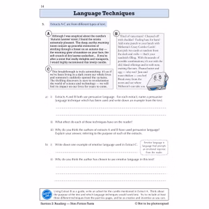Year 8 English Workbook Pack (Ages 12-13) Look Inside Image 11