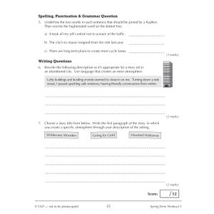 Year 8 English Workbook Pack (Ages 12-13) Look Inside Image 5