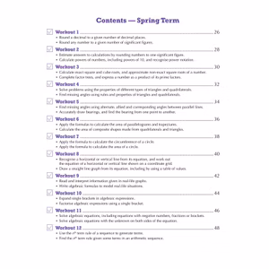 Year 8 Maths 10-Minute Weekly Workouts (Ages 12-13) Look Inside Image 2