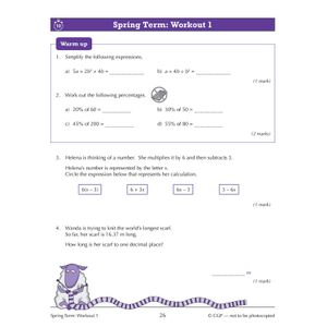 Year 8 Maths Study & Workbook Pack (Ages 12-13) Look Inside Image 16