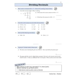 Year 8 Maths Workbook Pack (Ages 12-13) Look Inside Image 5