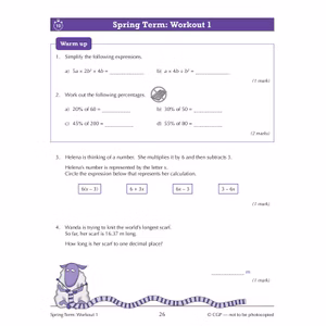Year 8 Maths Workbook Pack (Ages 12-13) Look Inside Image 10
