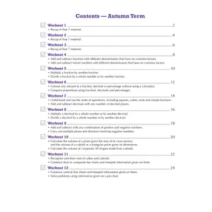 Year 8 Maths Workbook Pack (Ages 12-13) Look Inside Image 7