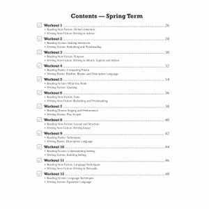 Year 9 English 10-Minute Weekly Workouts (Ages 13-14) Look Inside Image 2