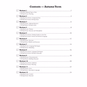 Year 9 English Study & Workbook Pack (Ages 13-14) Look Inside Image 13