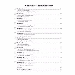 Year 9 English Study & Workbook Pack (Ages 13-14) Look Inside Image 15