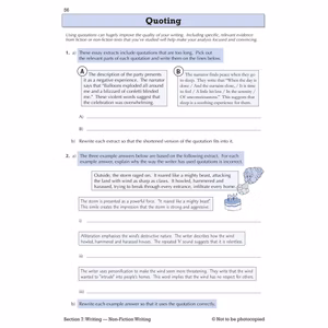 Year 9 English Workbook Pack (Ages 13-14) Look Inside Image 6