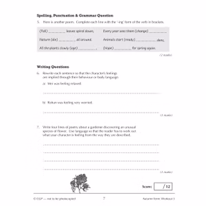 Year 9 English Workbook Pack (Ages 13-14) Look Inside Image 11