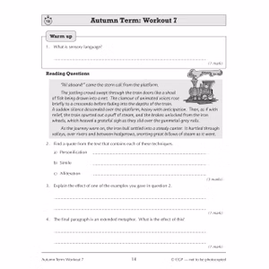 Year 9 English Workbook Pack (Ages 13-14) Look Inside Image 12