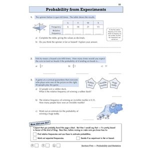 Year 9 Maths Study & Workbook Pack (Ages 13-14) Look Inside Image 15