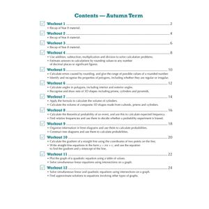 Year 9 Maths Study & Workbook Pack (Ages 13-14) Look Inside Image 7