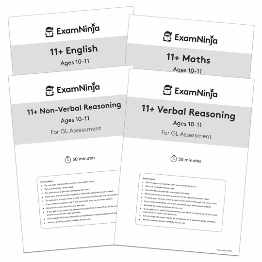 GL 11+ Essential Practice Papers Download (Ages 10-11)