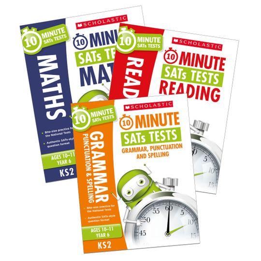 KS2 SATs 10-Minute Tests Pack (Ages 10-11)