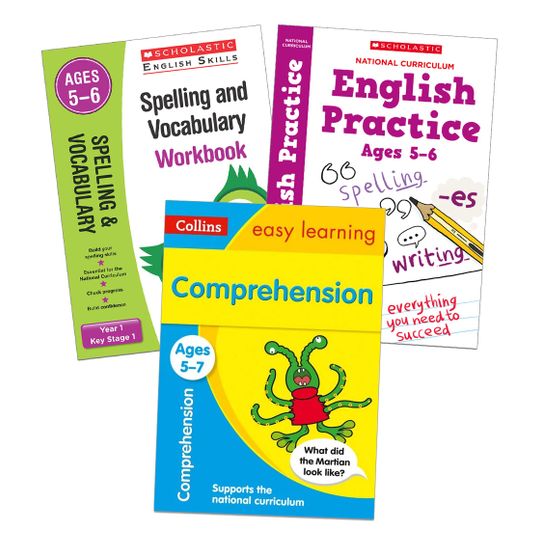 Year 1 English Study & Workbook Pack (Ages 5-6)