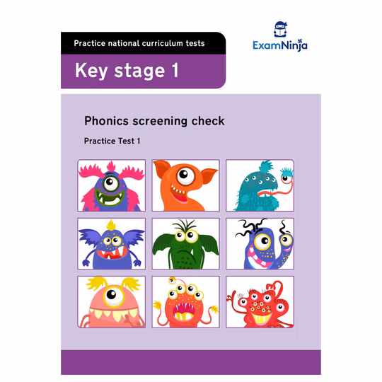 Year 1 Phonics Practice Tests Download (Ages 5-6)