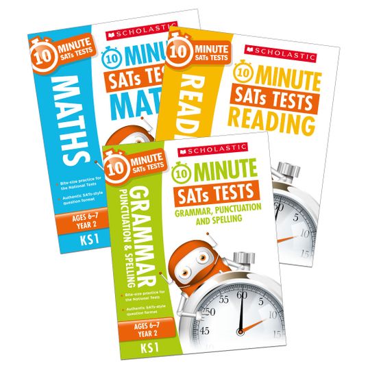 KS1 SATs 10-Minute Tests Pack (Ages 6-7)