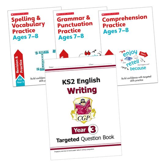 Year 3 English Workbook Pack (Ages 7-8)