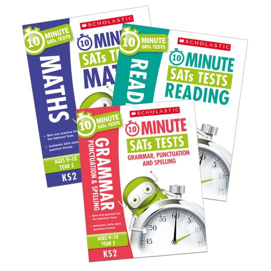 Year 5 SATs 10-Minute Tests Pack (Ages 9-10)