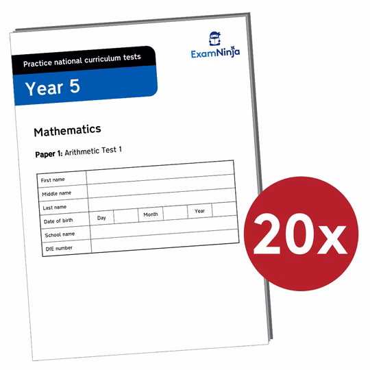 Year 5 SATs Arithmetic Practice Papers Download (Ages 9-10)