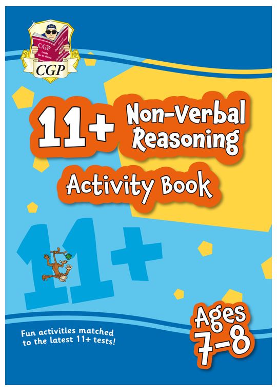 11+ Activity Book: Non-Verbal Reasoning - Ages 7-8