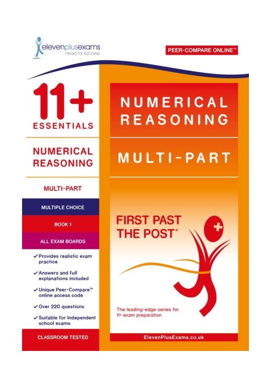 11+ Essentials Numerical Reasoning: Multi-Part Book 1 - Multiple Choice