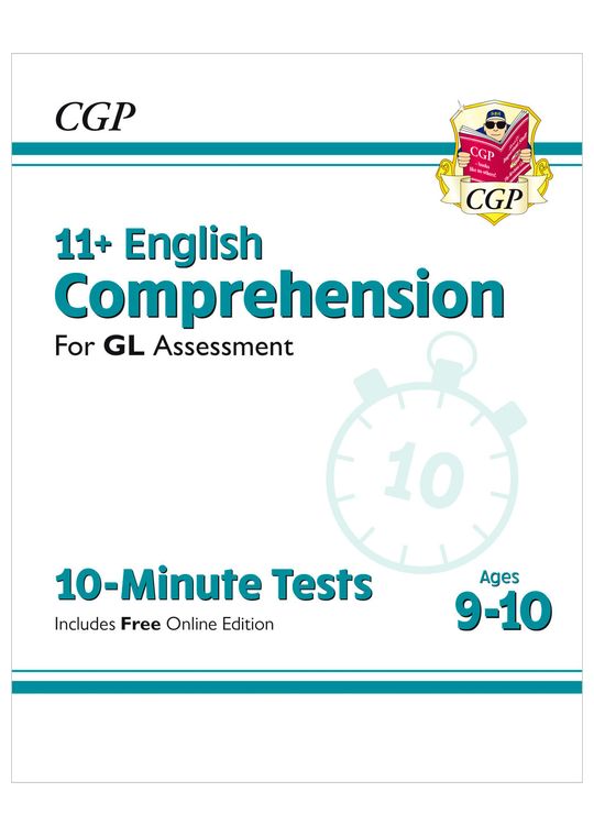 11+ GL 10-Minute Tests: English Comprehension - Ages 9-10 (with Online Edition)