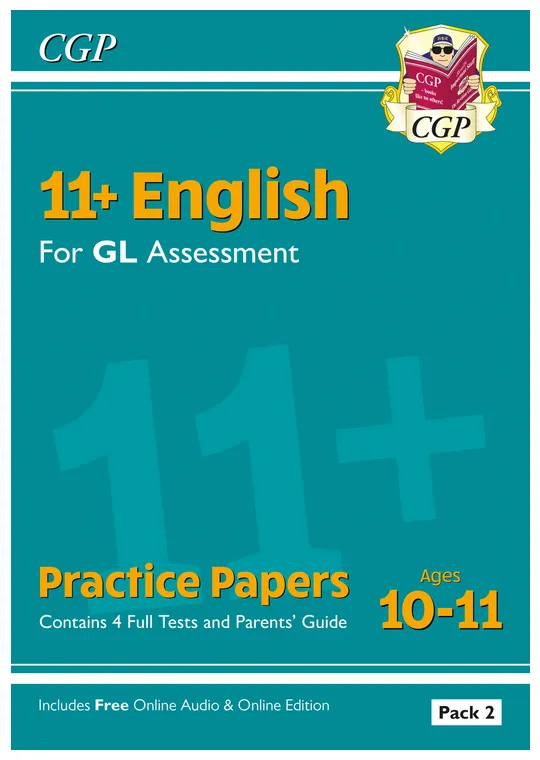 GL 11+ English Practice Papers Pack 2 (Ages 10-11)