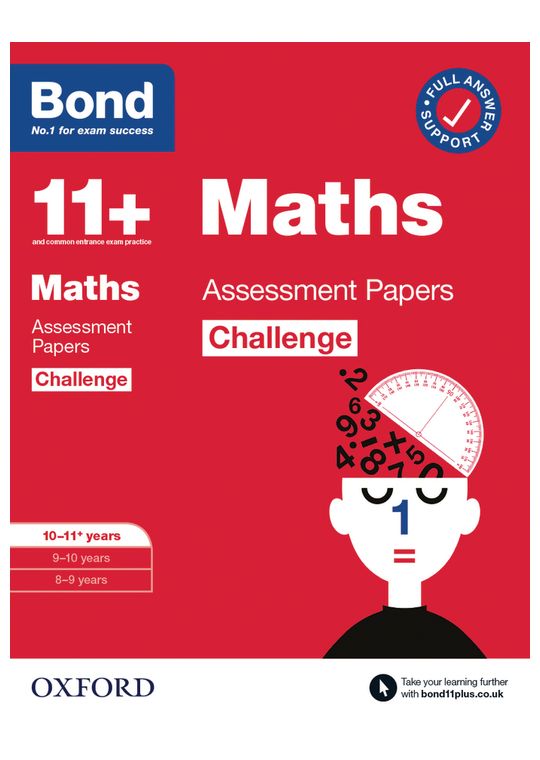 11+ Maths Challenge Tests (Ages 10-11)