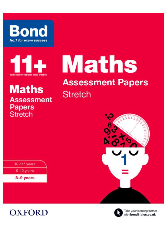 11+ Maths Stretch Tests (Ages 8-9)