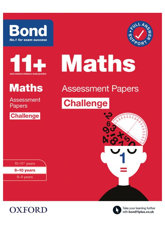 11+ Maths Challenge Tests (Ages 9-10)