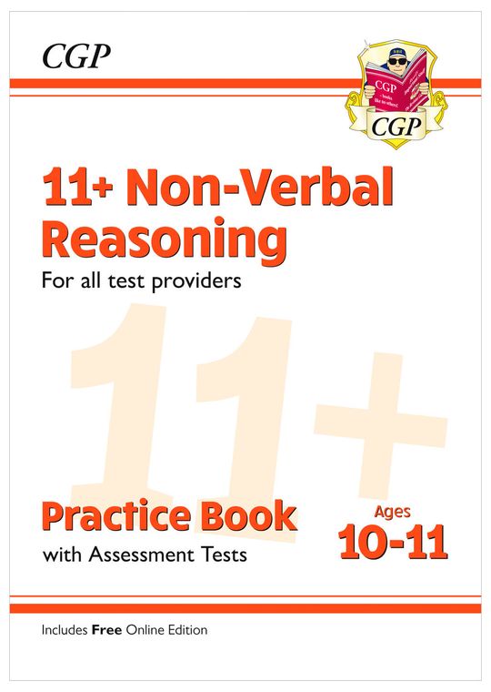 11+ Non-Verbal Reasoning Practice Book & Assessment Tests - Ages 10-11 (for all test providers)