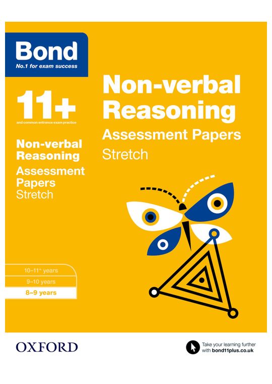 11+ Non-Verbal Reasoning Stretch Tests (Ages 8-9)