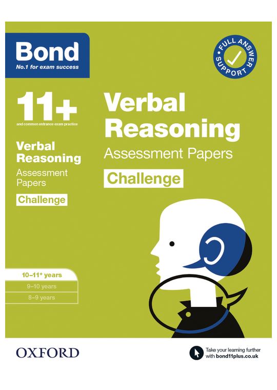 11+ Verbal Reasoning Challenge Tests (Ages 10-11)