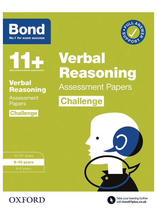 11+ Verbal Reasoning Challenge Tests (Ages 9-10)