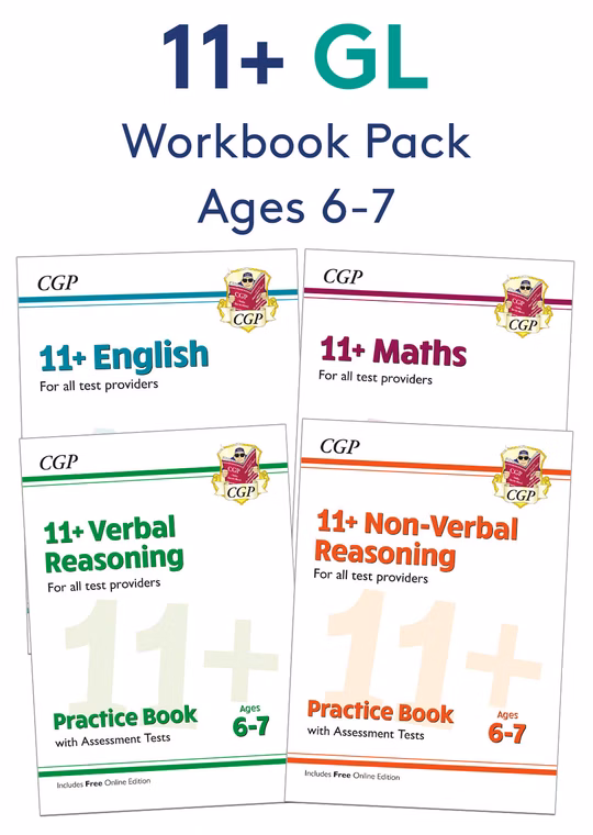 11+ Workbook Pack (Ages 6-7)