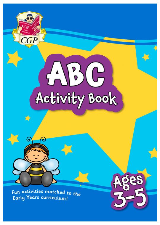 ABC Activity Book for Ages 3-5: perfect for learning the alphabet