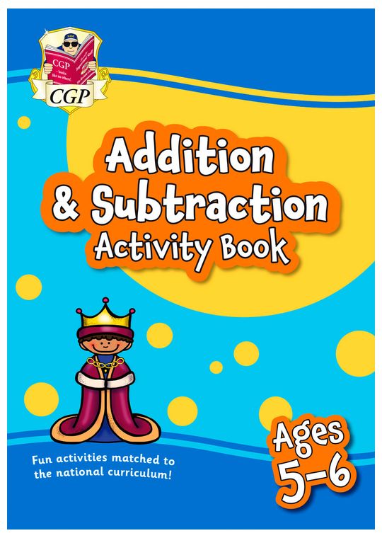 Addition & Subtraction Activity Book for Ages 5-6 (Year 1)
