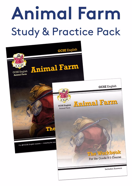 Animal Farm Study & Workbook Pack (Ages 14-16)