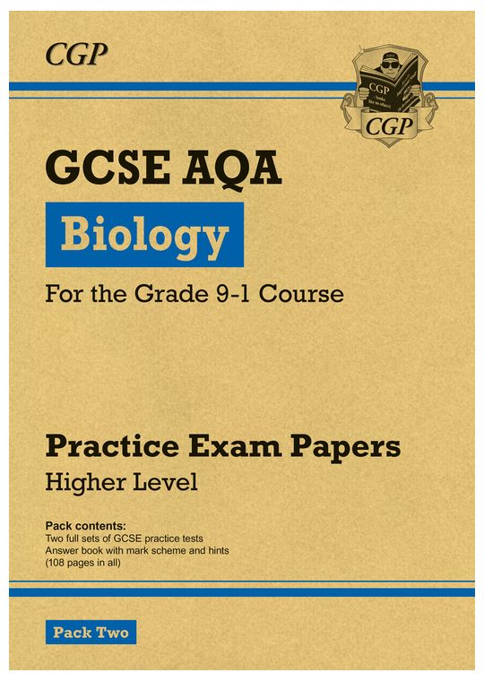 AQA GCSE Biology Practice Papers Higher Pack 2 (Ages 15-16)