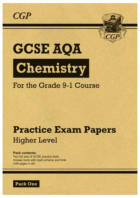 AQA GCSE Chemistry Practice Papers Higher Pack 1 (Ages 15-16)