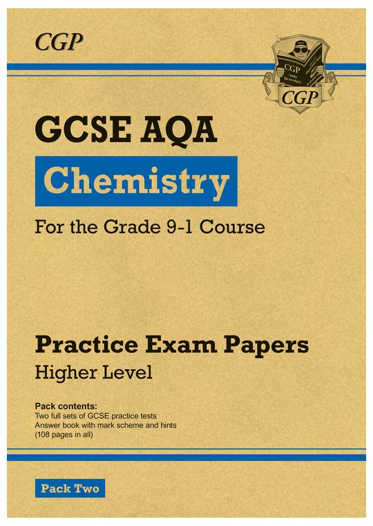 AQA GCSE Chemistry Practice Papers Higher Pack 2 (Ages 15-16)