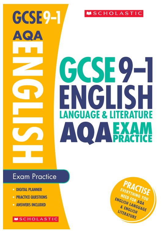 AQA GCSE English Exam Workbook (Ages 14-16)