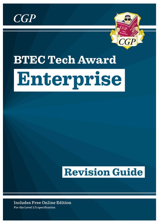 BTEC Tech Award in Enterprise: Revision Guide (with Online Edition, Videos & Quizzes)