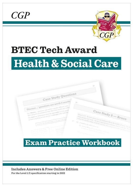 BTEC Tech Award in Health & Social Care: Exam Practice Workbook (for courses starting in 2022)