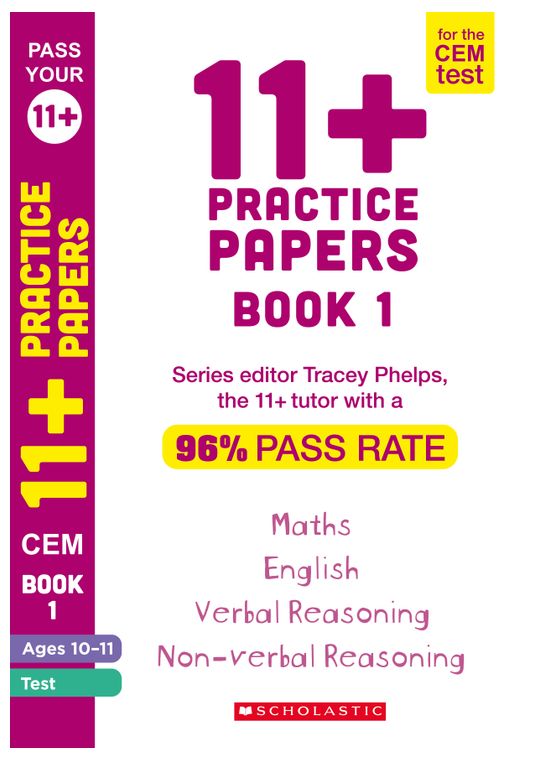 CEM 11+ Practice Papers Book 1 (Ages 10-11)