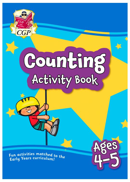 Counting Activity Book for Ages 4-5 (Reception)